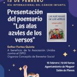 La Concejalía de Bienestar Social de Moguer presenta un poemario por el Día del Cáncer Infantil