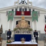 La Virgen de los Dolores procesionó por las calles de Bonares tras su regreso al municipio