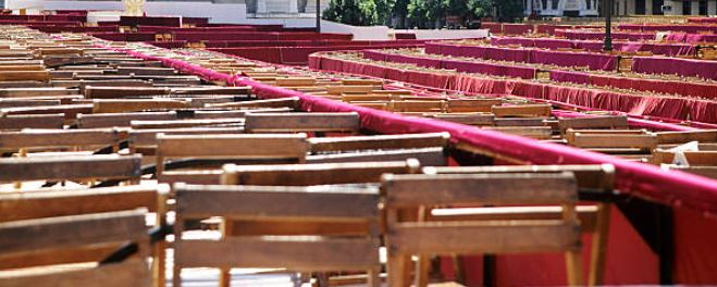 La Palma ofrecerá sillas a personas que lo necesiten para ver las cofradías