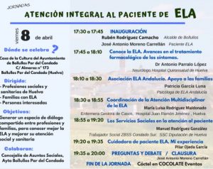 Bollullos celebrará las Jornadas Atención Integración al Paciente de ELA 