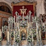Comienza el Triduo en honor a la Santa Cruz de la Calle Sevilla
