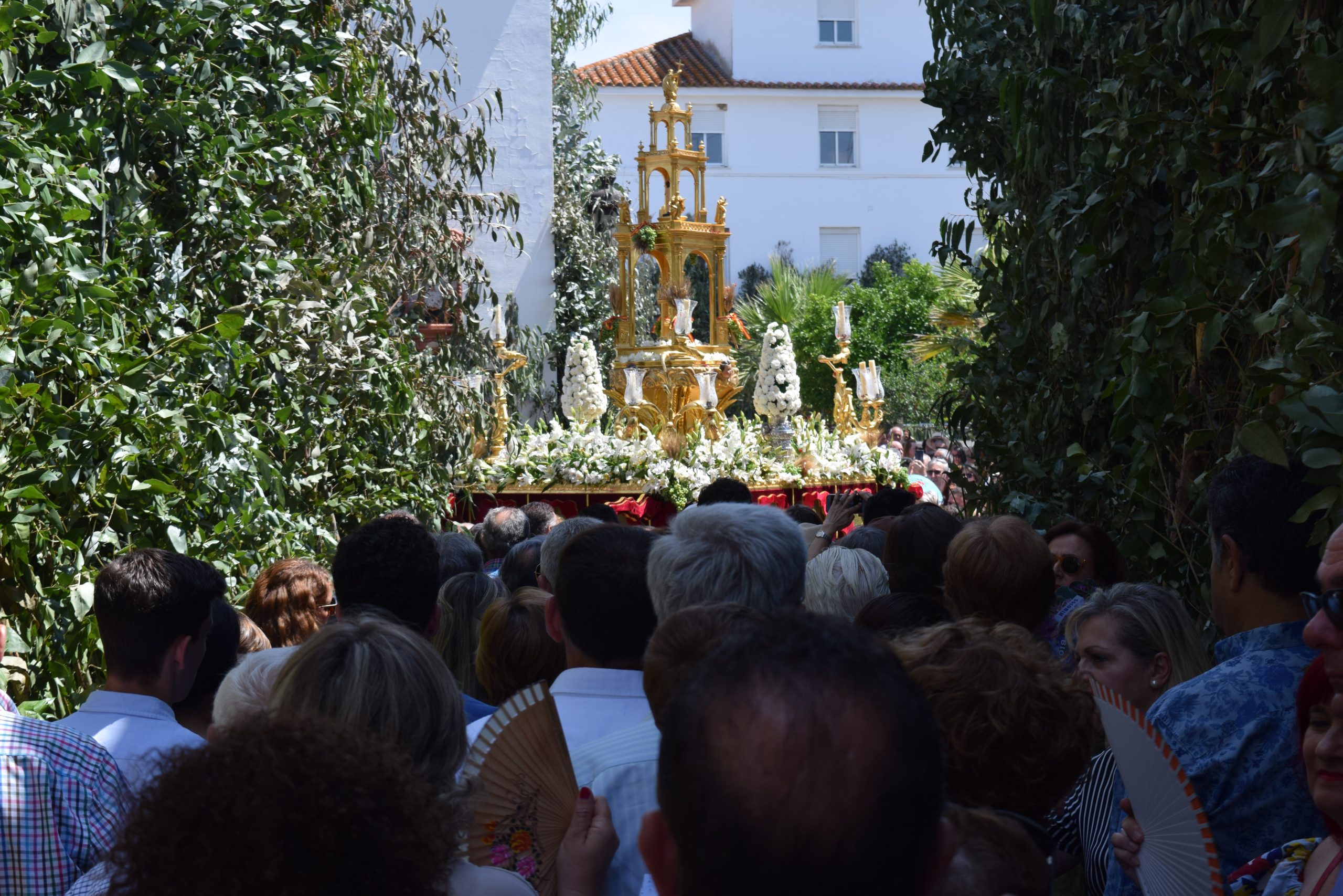 Festividad del Corpus en Hinojos | Imagen: Ayuntamiento de Hinojos