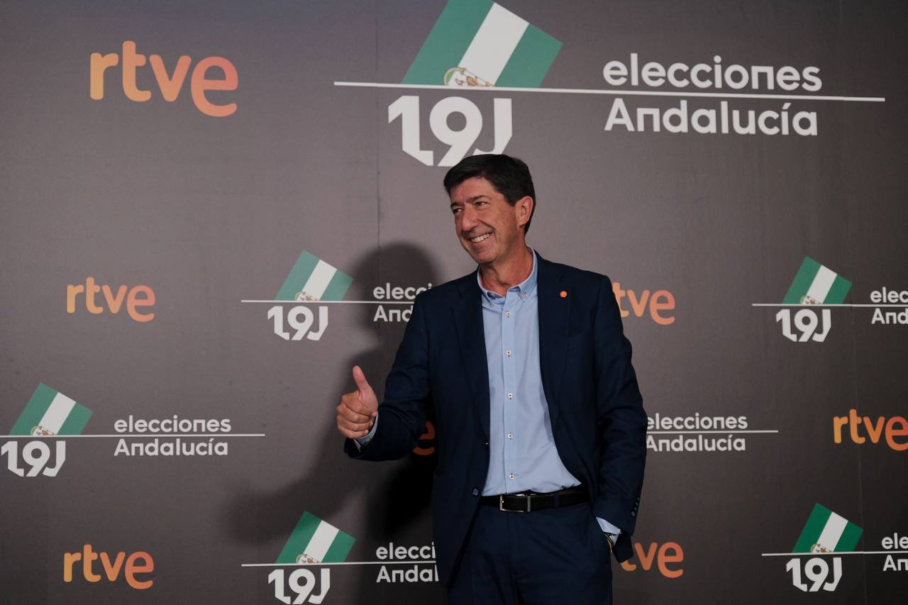 Juan Marín dimite tras la caída de Ciudadanos en las elecciones andaluzas