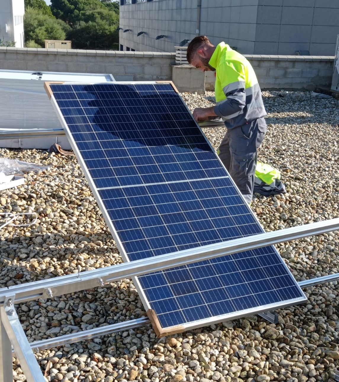 Mancomunidad coloca once instalaciones fotovoltaicas en la comarca