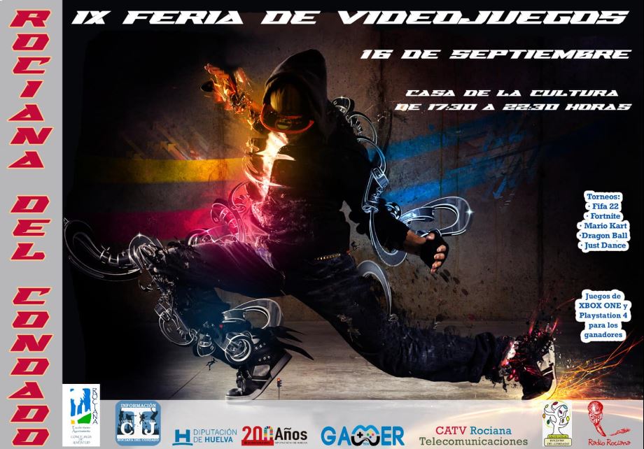Rociana acoge una nueva edición de la Feria de Videojuegos