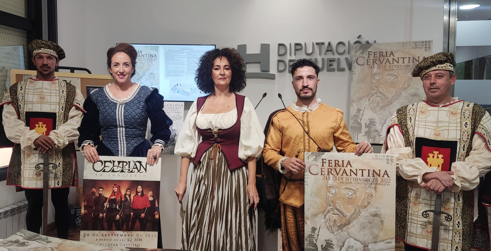 Gibraleón rinde homenaje al Quijote con la celebración de la Feria Cervantina