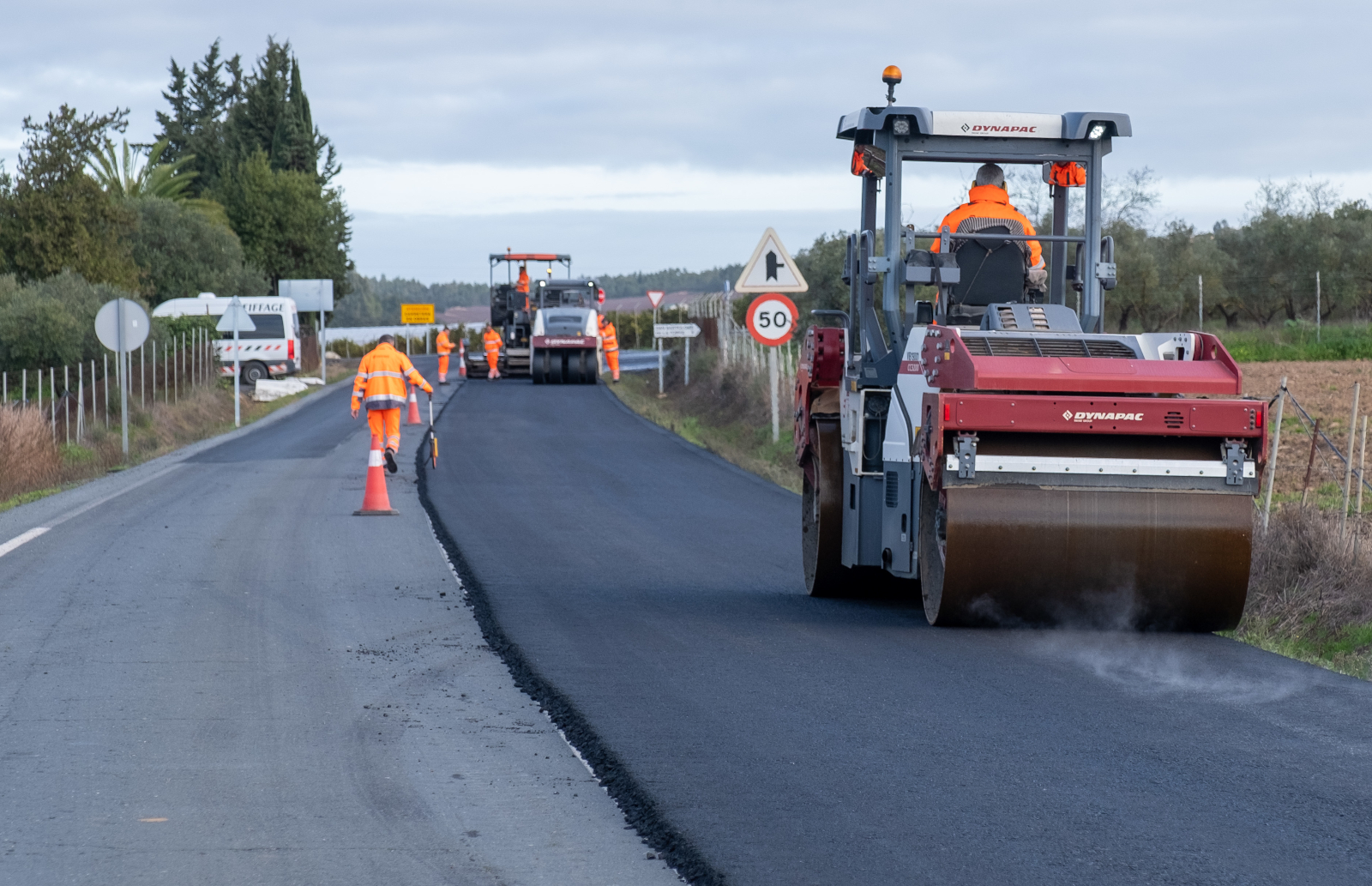 La carretera HU-3401 de Tariquejos permanecerá cortada hasta el 15 de febrero