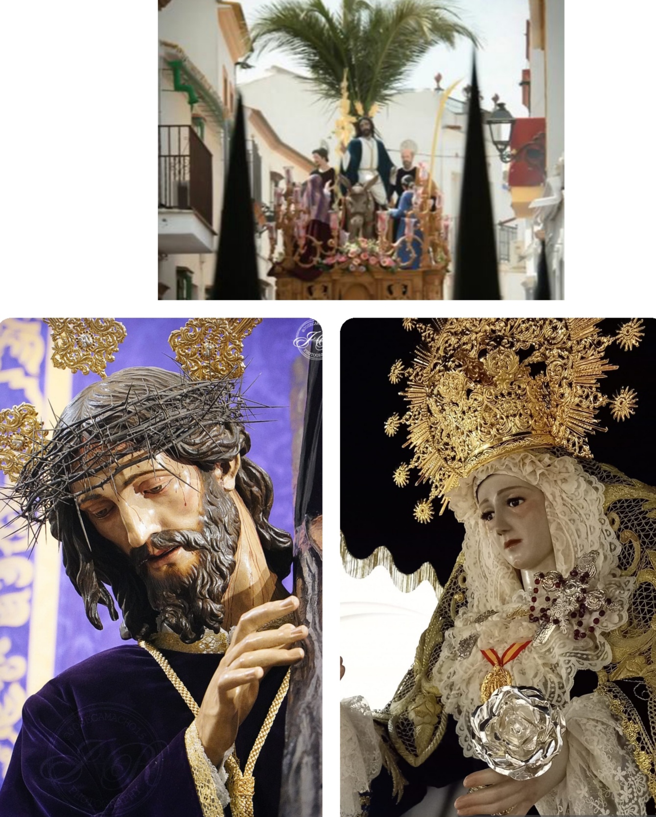 Borriquita, Nazareno y Soledad marcarán la Semana Santa en Manzanilla