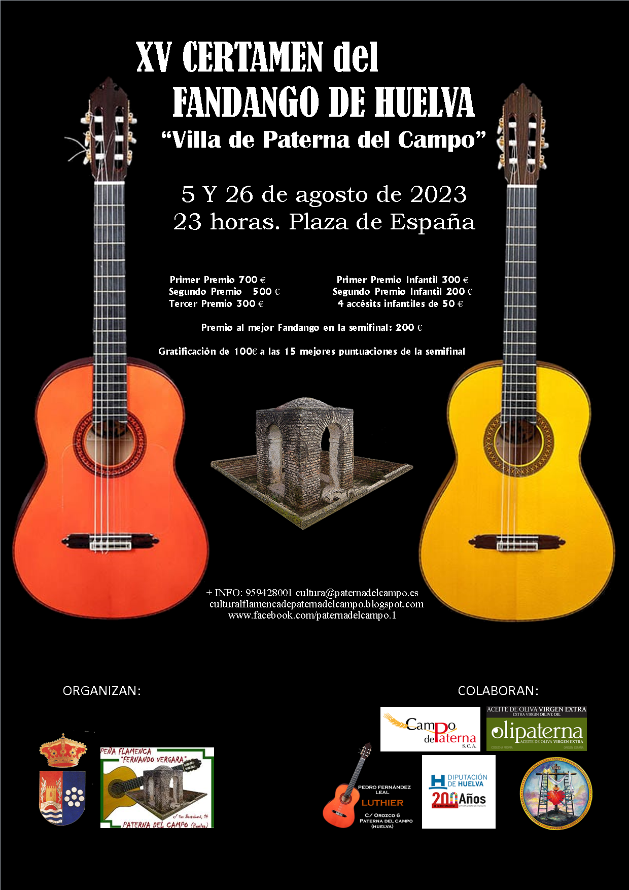 Paterna del Campo acoge la XV edición del Certamen del Fandango de Huelva