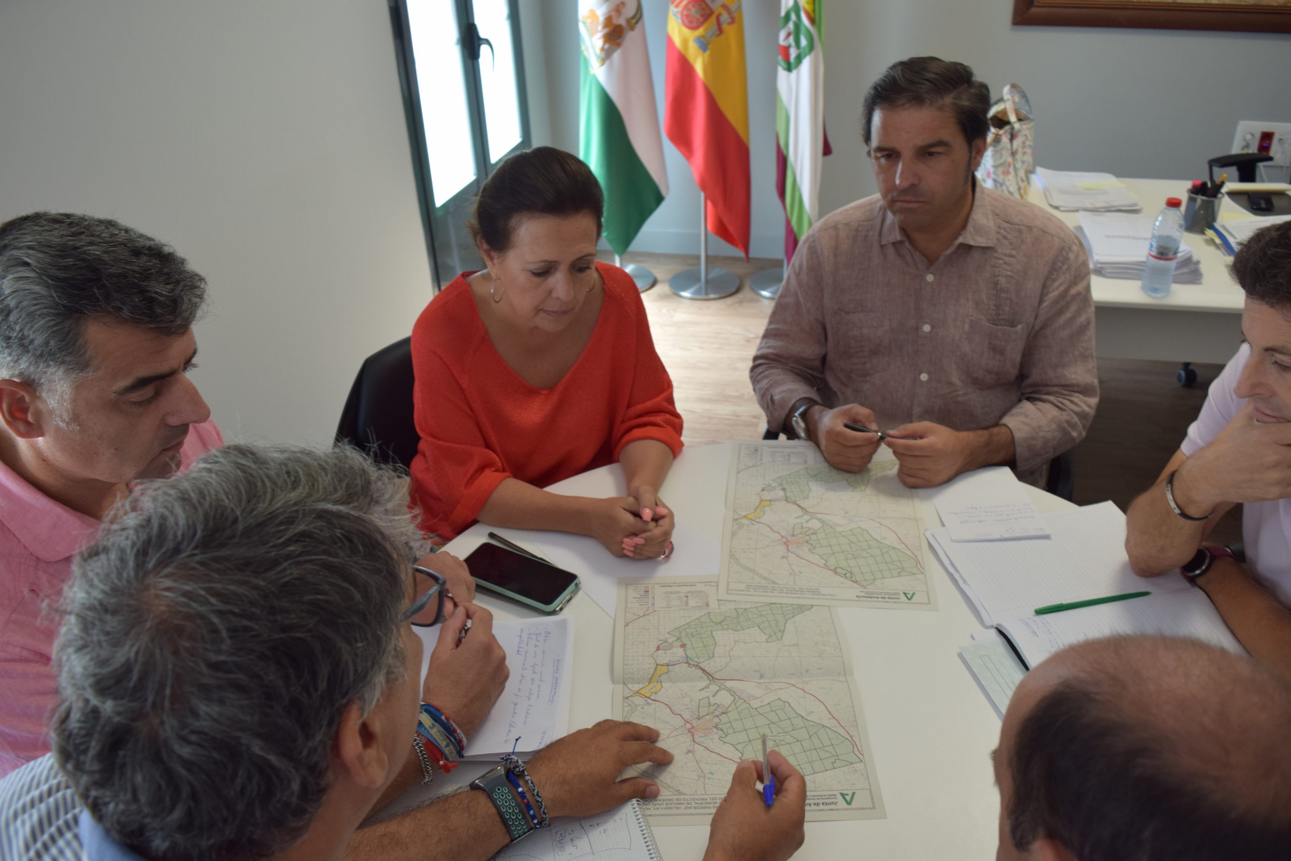 Yórquez valora el presente y planifica el futuro del patrimonio natural de Hinojos