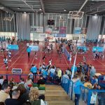 Alrededor de 200 jóvenes han participado en la primera concentración de voleibol de ‘La Provincia en Juego’ 