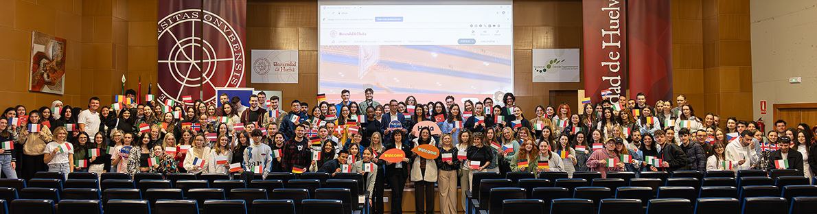 La UHU da la bienvenida a más de 240 estudiantes Erasmus en este segundo cuatrimestre