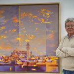 El pintor Pedro Rodríguez nos acerca la historia colombina de Moguer con su exposición “Mons Urium”