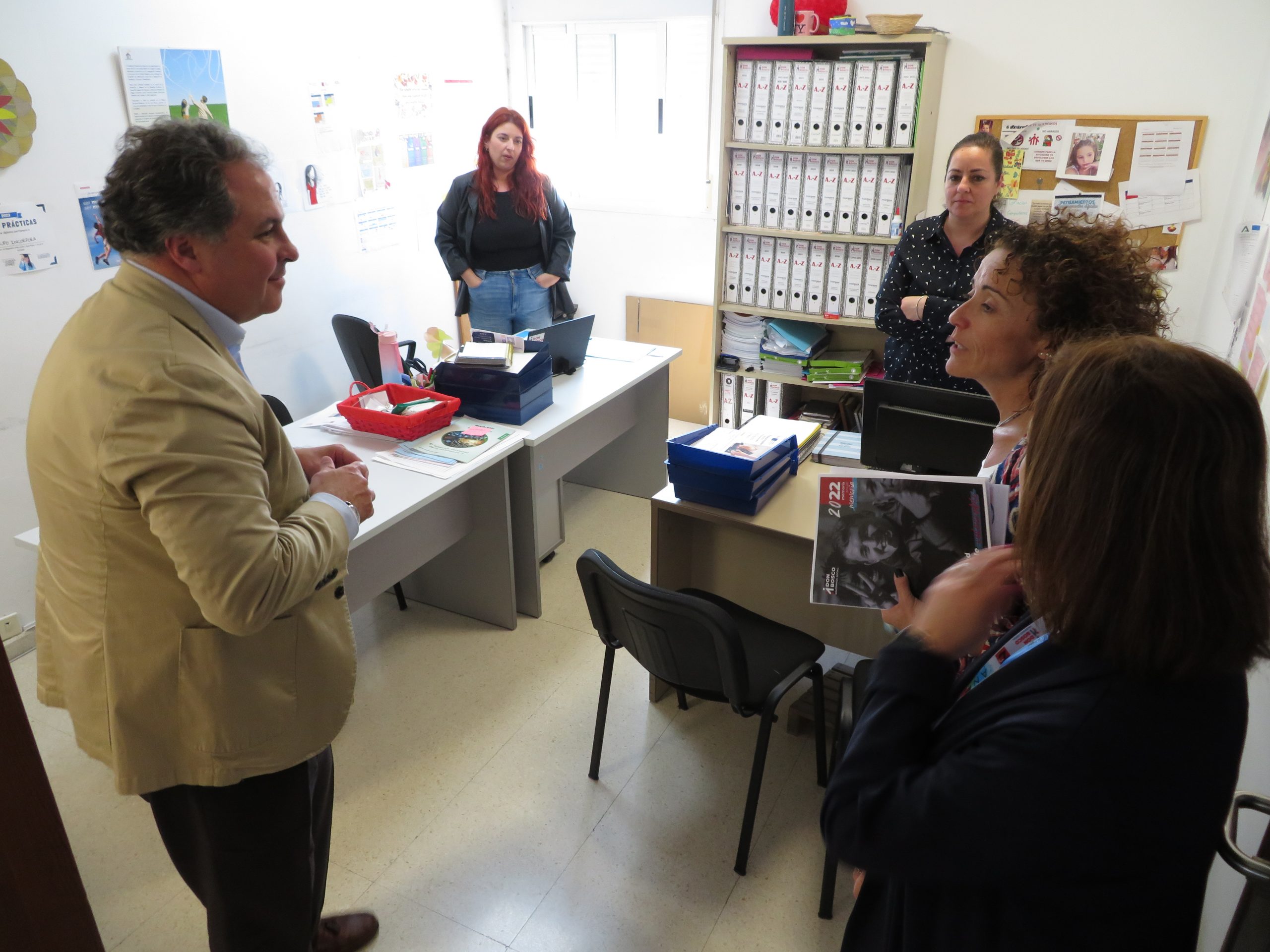 Empleo destaca el compromiso por el trabajo inclusivo de la Fundación Don Bosco en Huelva