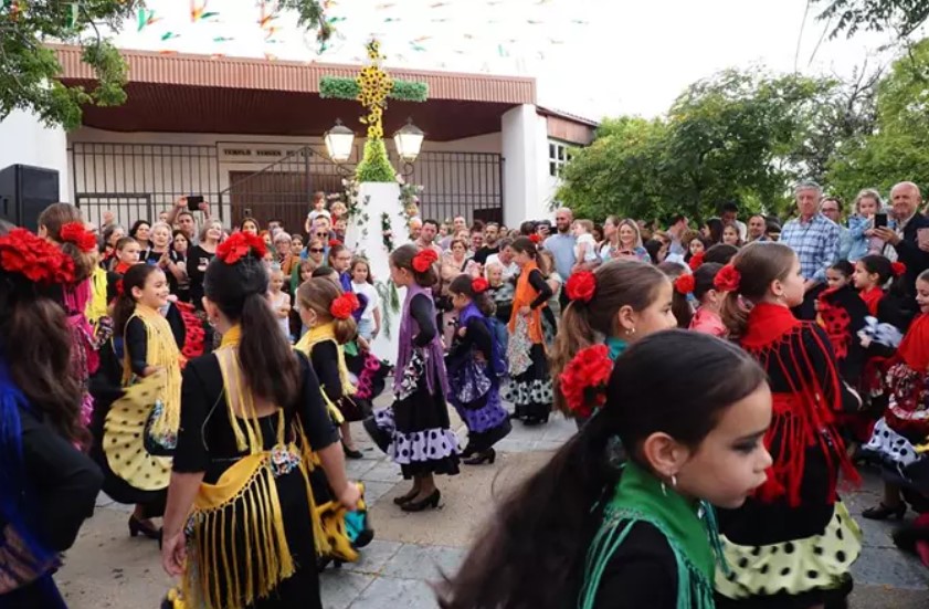 Palos de la Frontera celebra sus tradicionales Cruces de Mayo