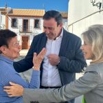 Rico supervisa las obras realizadas en Chucena con las ayudas del Programa de Fomento de Empleo Agrario que gestiona el SEPE en Huelva   