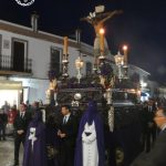 Un Jueves Santo en Chucena, un pueblo que aclama al Cristo de Burgos este 2025