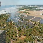 Estabilizado el segundo incendio en Lucena del Puerto y controlado un nuevo incendio en Moguer