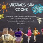 ‘Viernes sin coche’, una iniciativa del CEIP San Walabonso para ir al colegio andando al menos una vez en semana