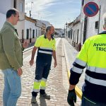 El Ayuntamiento de Trigueros mejora las infraestructuras en varias calles de la localidad
