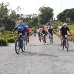 Unos 250 ciclistas participan en la X Ruta Vino del Condado, que da comienzo a un ciclo de rutas comarcales 