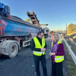 Actuación en el enlace de Chucena de la A-49 para mejorar la seguridad vial