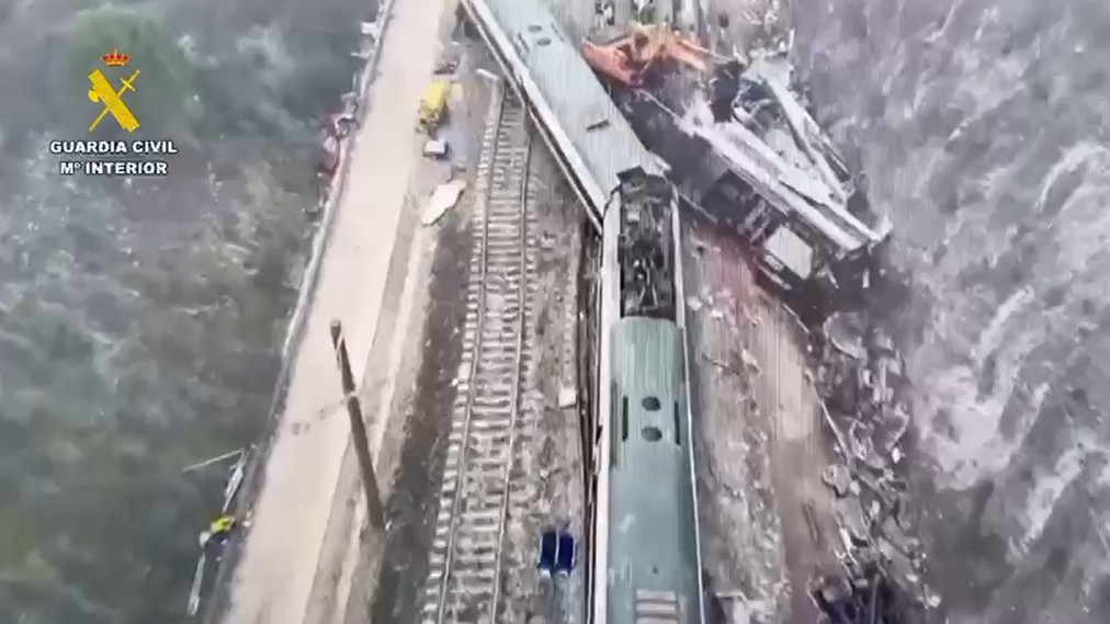 La Guardia Civil dice que restan «dos desaparecidos por recuperar» del accidente de trenes de Adamuz