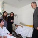 Los Reyes visitan la zona cero