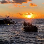 Seis condenados a entre tres y nueve años de cárcel por traficar con cocaína frente a la costa de Huelva