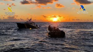 Seis condenados a entre tres y nueve años de cárcel por traficar con cocaína frente a la costa de Huelva