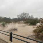 El Ayuntamiento de Rosal alerta de «riesgo elevado» de desbordamiento del río Chanza