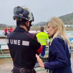 La UME continúa en Sanlúcar y El Granado para garantizar la seguridad ante la crecida del Guadiana