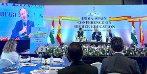 La Universidad de Huelva participa en la conferencia de España sobre Educación Superior en Nueva Delhi