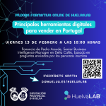 La iniciativa de Diputación HuelvaLAB organiza una Píldora Formativa sobre herramientas digitales para vender en Portugal