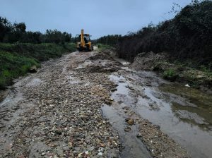 Continúan los trabajos ante las lluvias excepcionales en El Rocío 