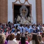 La Santa Cruz de Arriba procesiona este fin de semana en Rociana con destacadas formaciones musicales de Andalucía