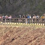 Los Embajadores Erasmus de la Cátedra de la Provincia de la UHU se acercan al patrimonio del Camino Natural del Río Tinto