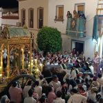 La Santa Cruz de Arriba en Rociana del Condado mantiene su tradicional Romerito