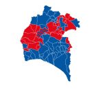El PP gana en Huelva con cinco escaños y el PSOE baja a tres