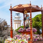 Mazagón vive la romería del Carmen