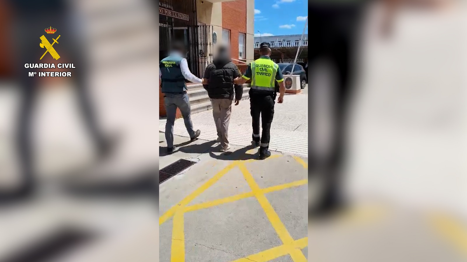 Detenido un conductor tras atropellar a una mujer y huir en Moguer