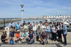 Alumnos de la Universidad de Cantabria conocen de primera mano el Aula de la Experiencia de la UHU