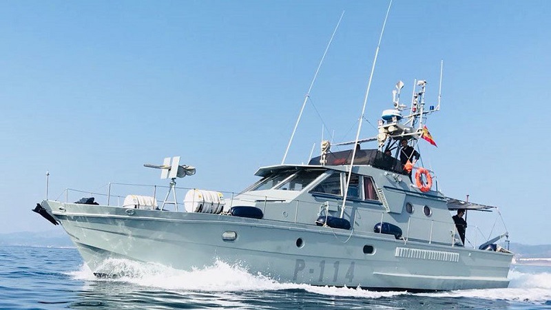 El patrullero P-114 abrirá sus puertas al público en Huelva por el Día de las Fuerzas Armadas