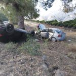 Varios heridos en un siniestro vial en la A-494 a la altura de Palos