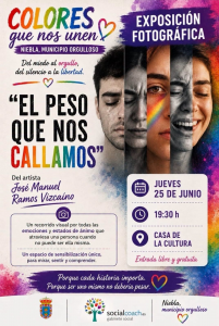 El arte de Villarrasa llega a Niebla con una exposición fotográfica sobre diversidad y libertad