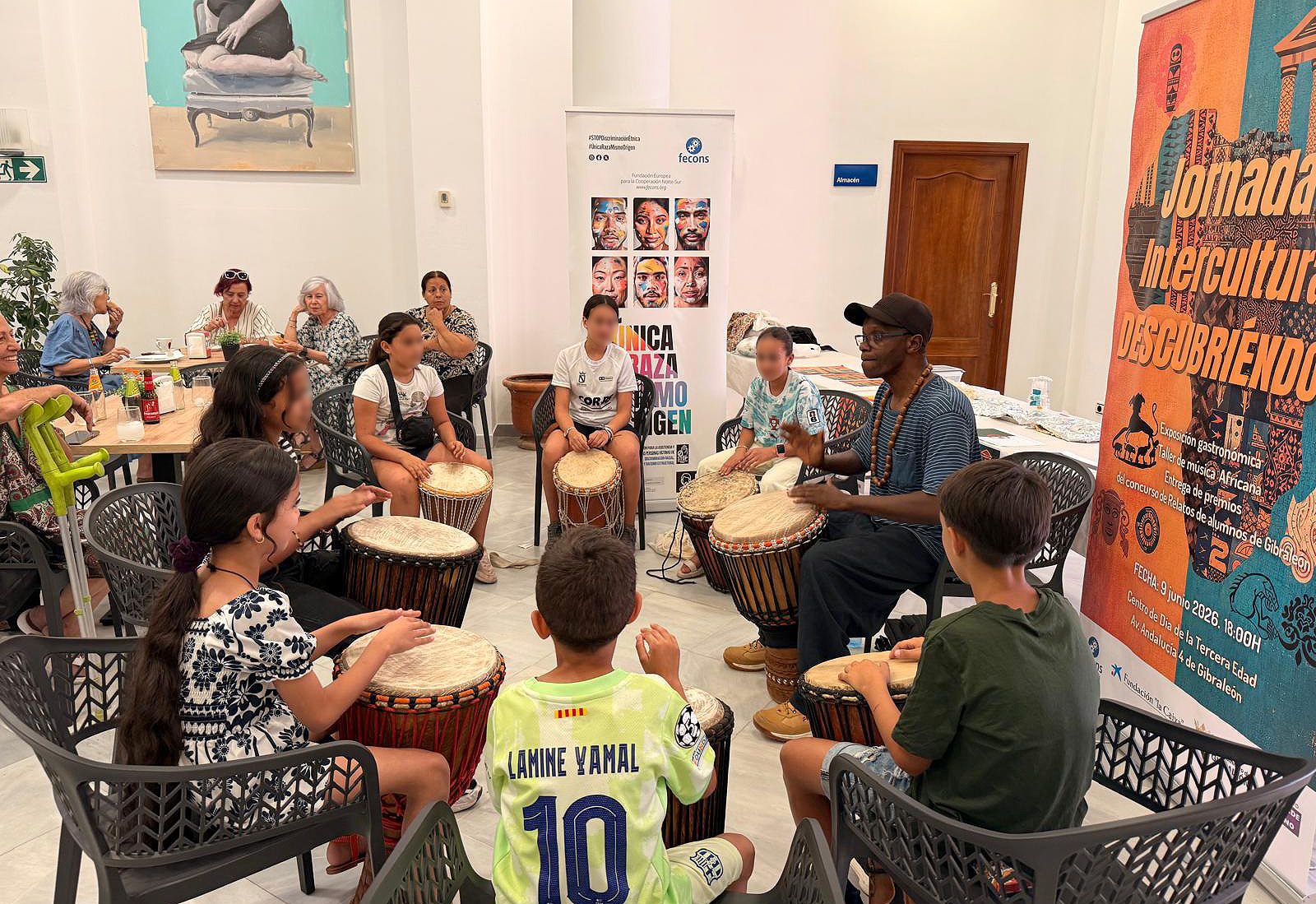 Gibraleón celebra la diversidad y el arraigo rural con la jornada intercultural ‘Descubriéndote’