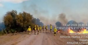 El incendio declarado en El Moralejo queda extinguido tras un amplio despliegue del Infoca