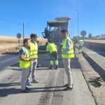 Diputación invierte 340.000 euros en diversas obras de reparación en once carreteras de la zona sur de la provincia