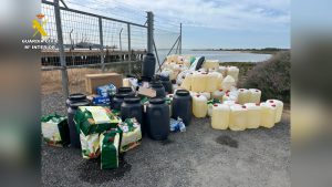 Intervenidos más de 22.000 litros de combustible destinados al petaqueo en la provincia de Huelva