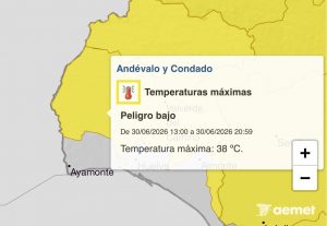Ola de calor en Huelva: aviso por temperaturas extremas con niveles de riesgo en varias comarcas